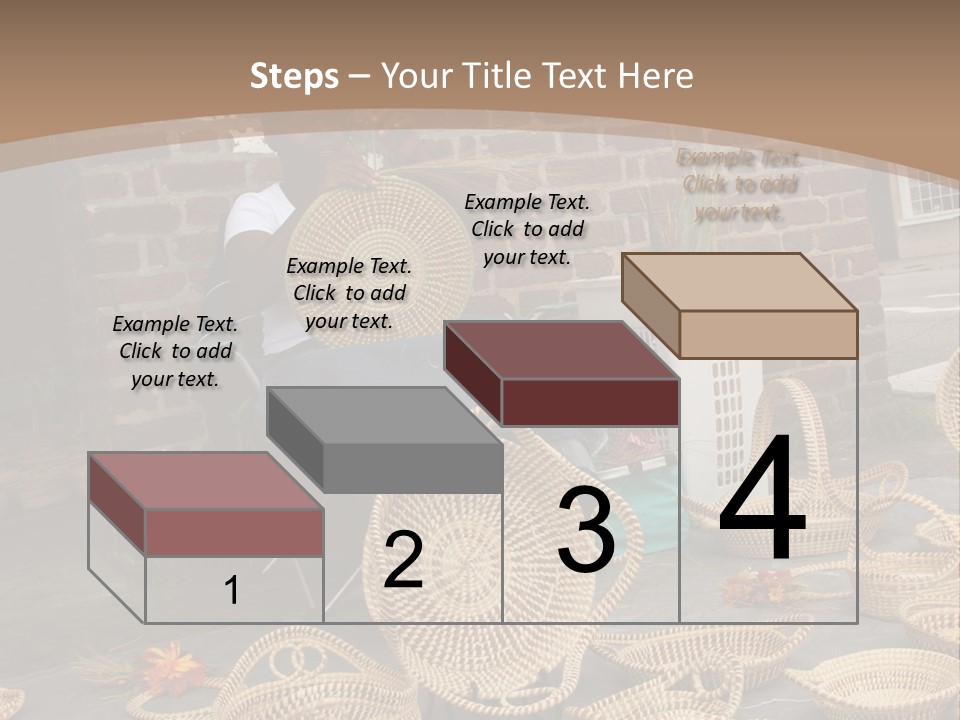 Charleston Sc - September 20: The Unique But Dying Art Of Sweet Grass Basket Weaving Is Still Practiced In The Carolinas, But May Be Lost In The Next Generation. PowerPoint Template