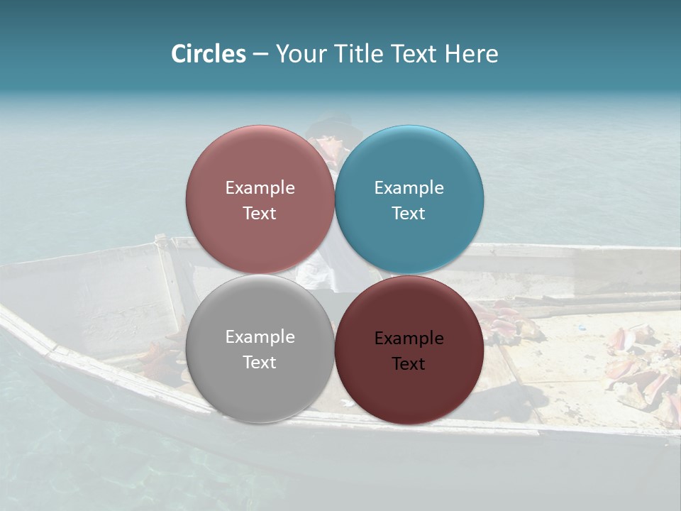 A Man Standing On A Boat In The Water PowerPoint Template