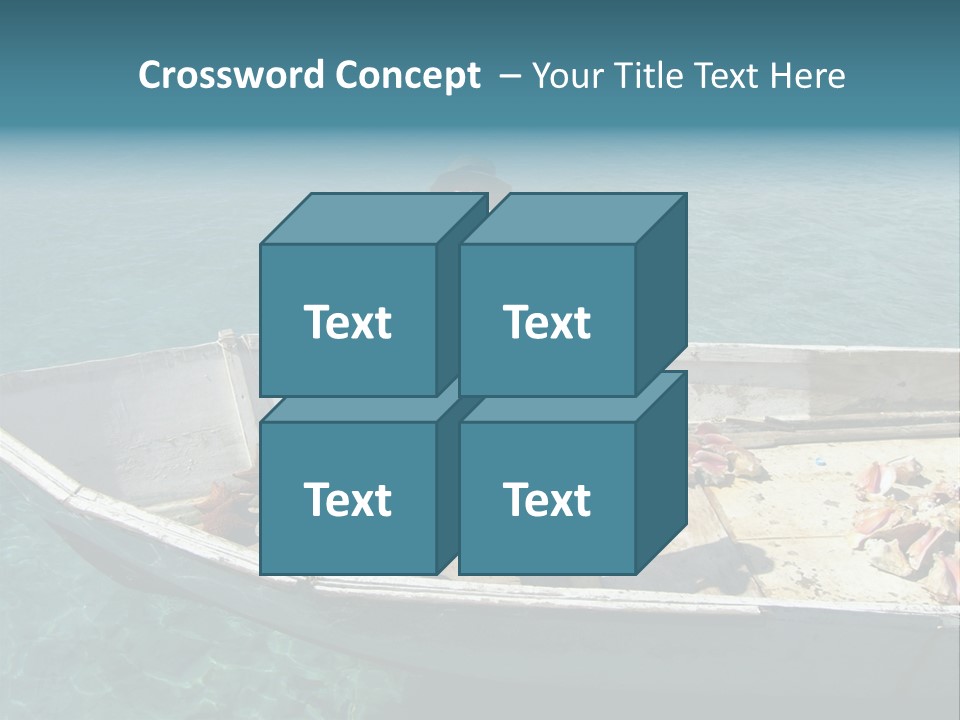 A Man Standing On A Boat In The Water PowerPoint Template
