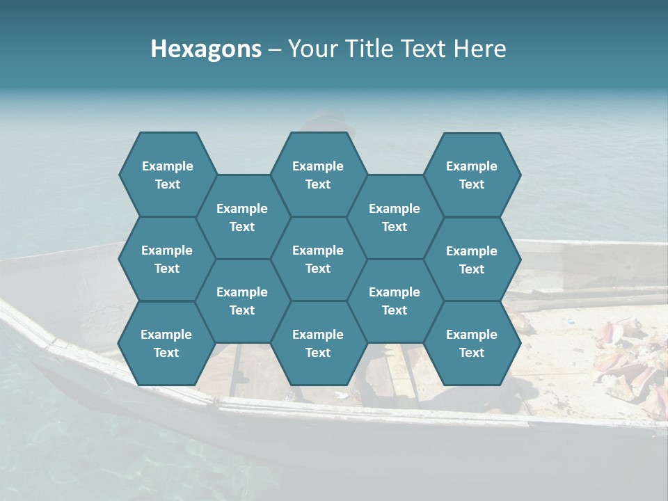 A Man Standing On A Boat In The Water PowerPoint Template