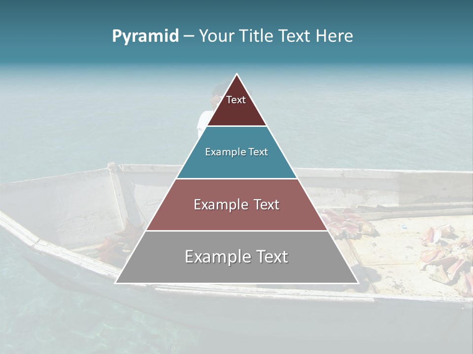 A Man Standing On A Boat In The Water PowerPoint Template