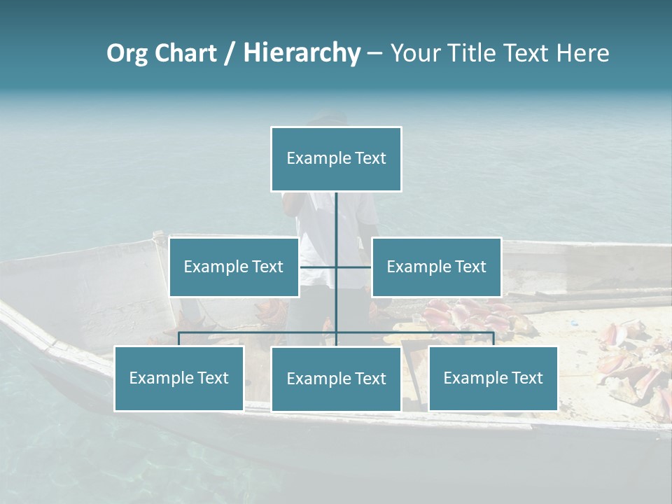 A Man Standing On A Boat In The Water PowerPoint Template