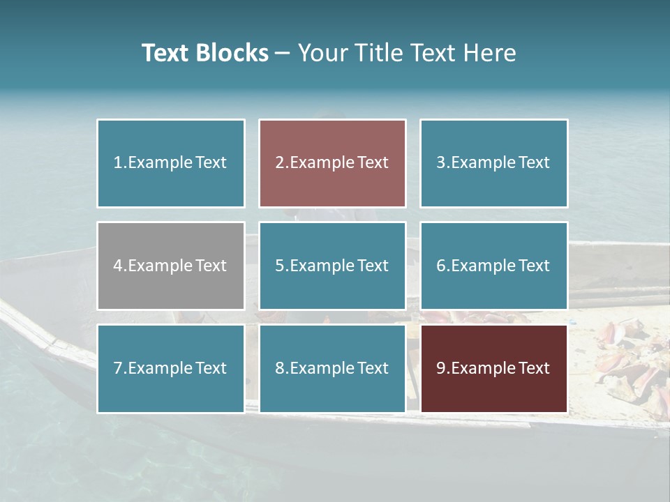 A Man Standing On A Boat In The Water PowerPoint Template