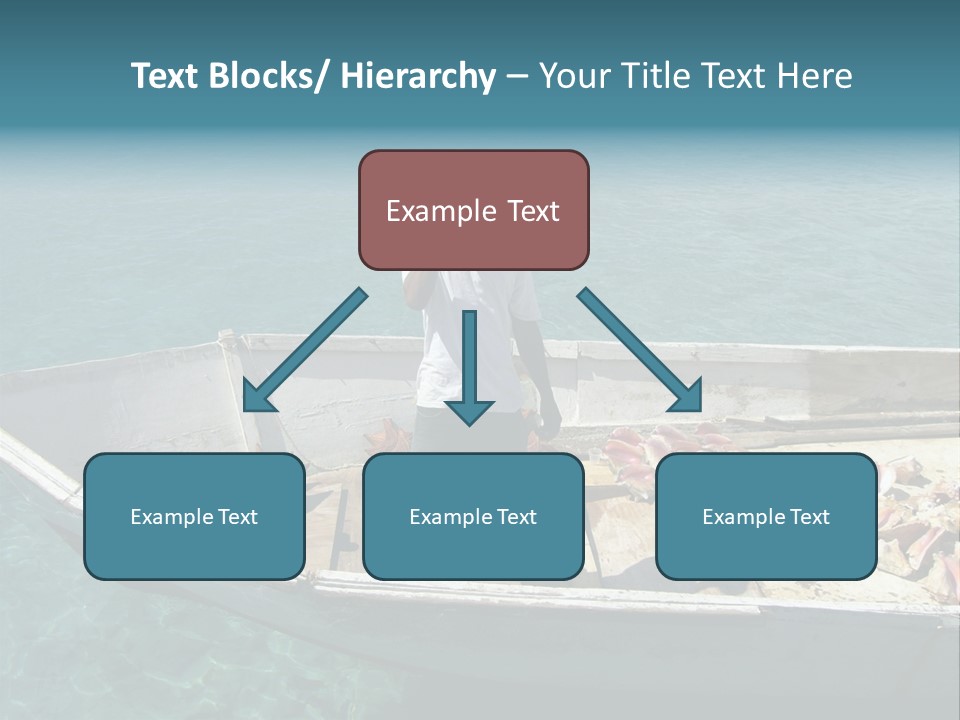 A Man Standing On A Boat In The Water PowerPoint Template