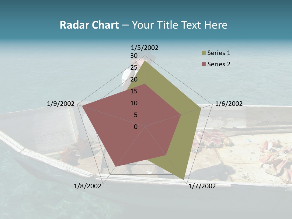 A Man Standing On A Boat In The Water PowerPoint Template