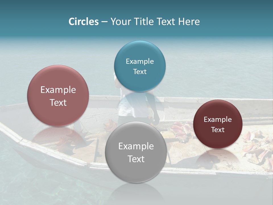 A Man Standing On A Boat In The Water PowerPoint Template