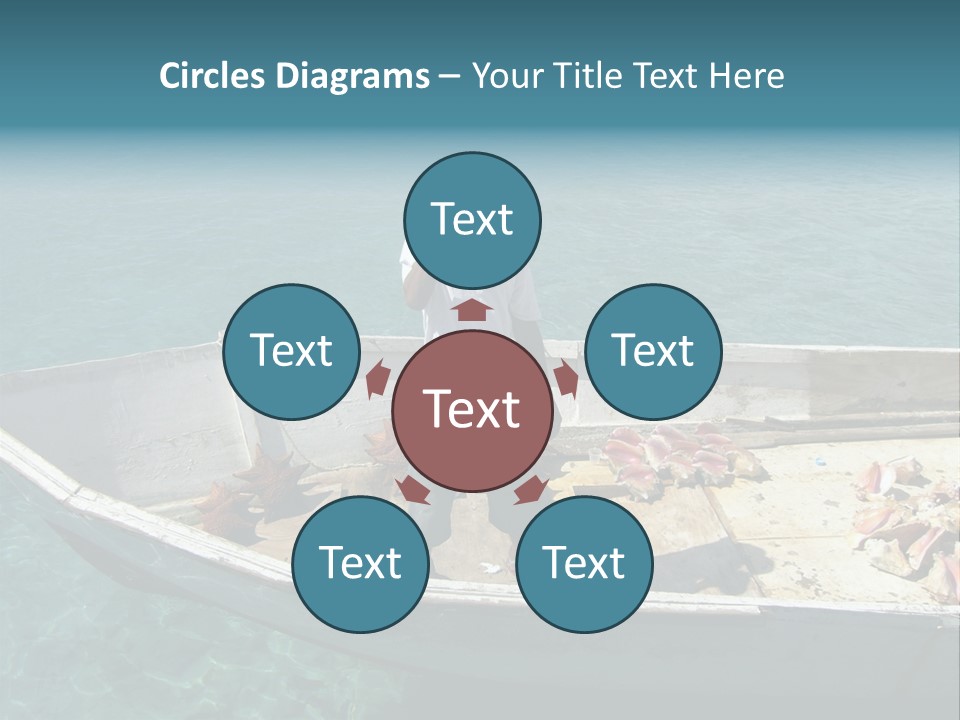 A Man Standing On A Boat In The Water PowerPoint Template