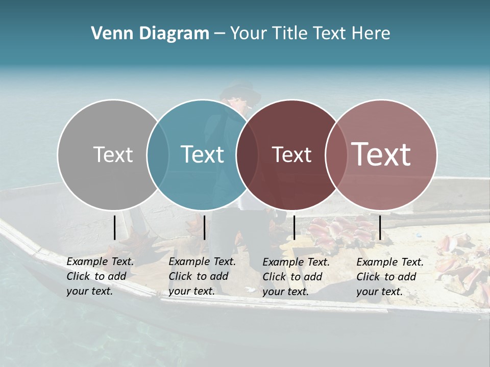 A Man Standing On A Boat In The Water PowerPoint Template