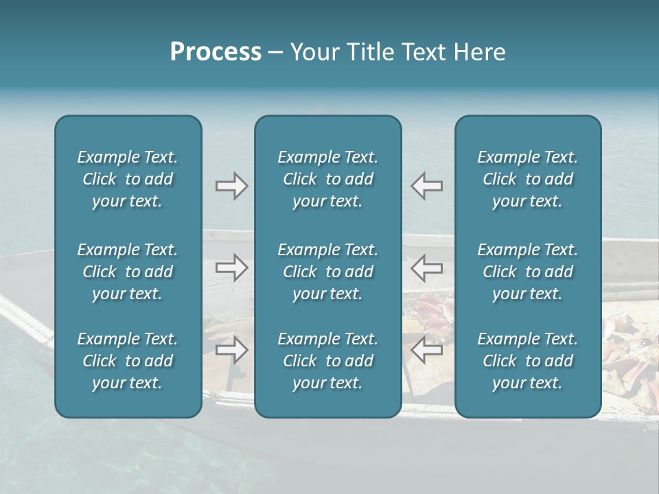 A Man Standing On A Boat In The Water PowerPoint Template