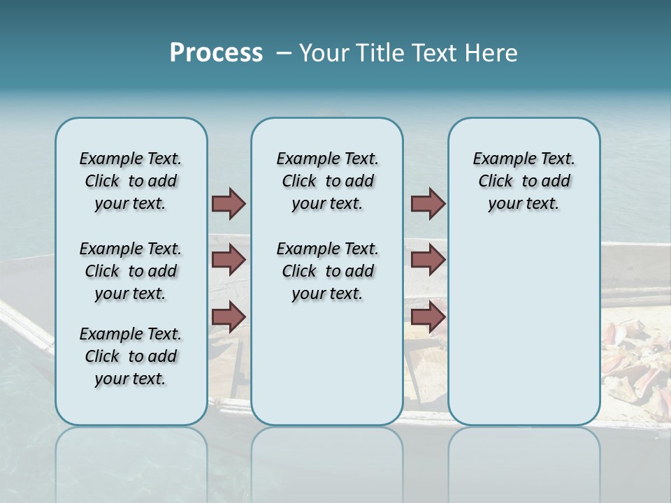 A Man Standing On A Boat In The Water PowerPoint Template