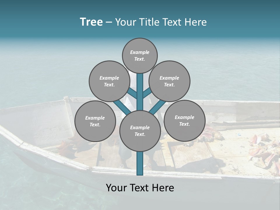 A Man Standing On A Boat In The Water PowerPoint Template