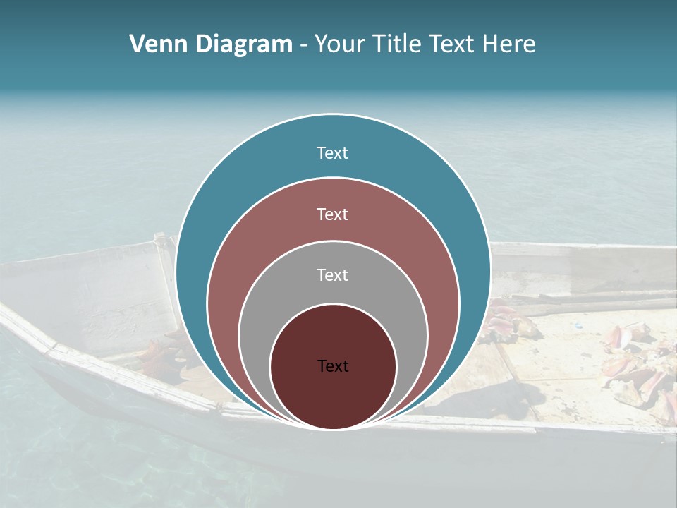 A Man Standing On A Boat In The Water PowerPoint Template