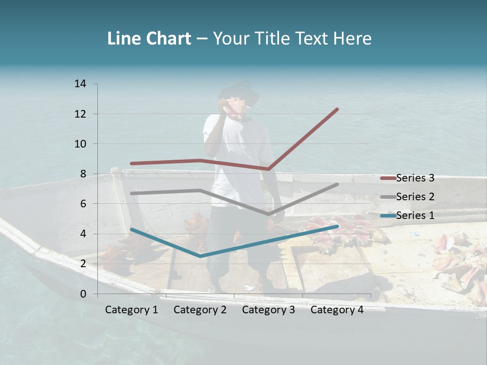 A Man Standing On A Boat In The Water PowerPoint Template