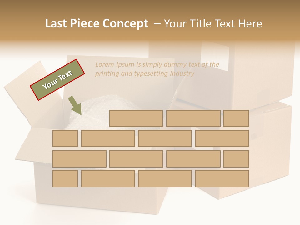 Pregnant Woman Holding Medicine. Nine Month. Third Trimester PowerPoint Template