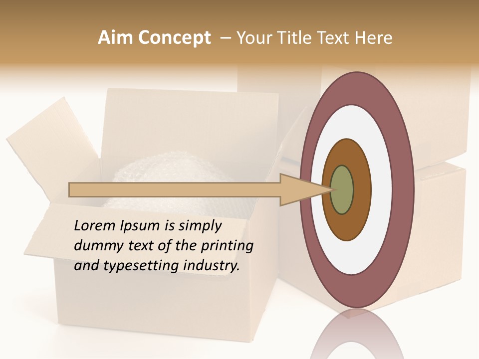 Pregnant Woman Holding Medicine. Nine Month. Third Trimester PowerPoint Template