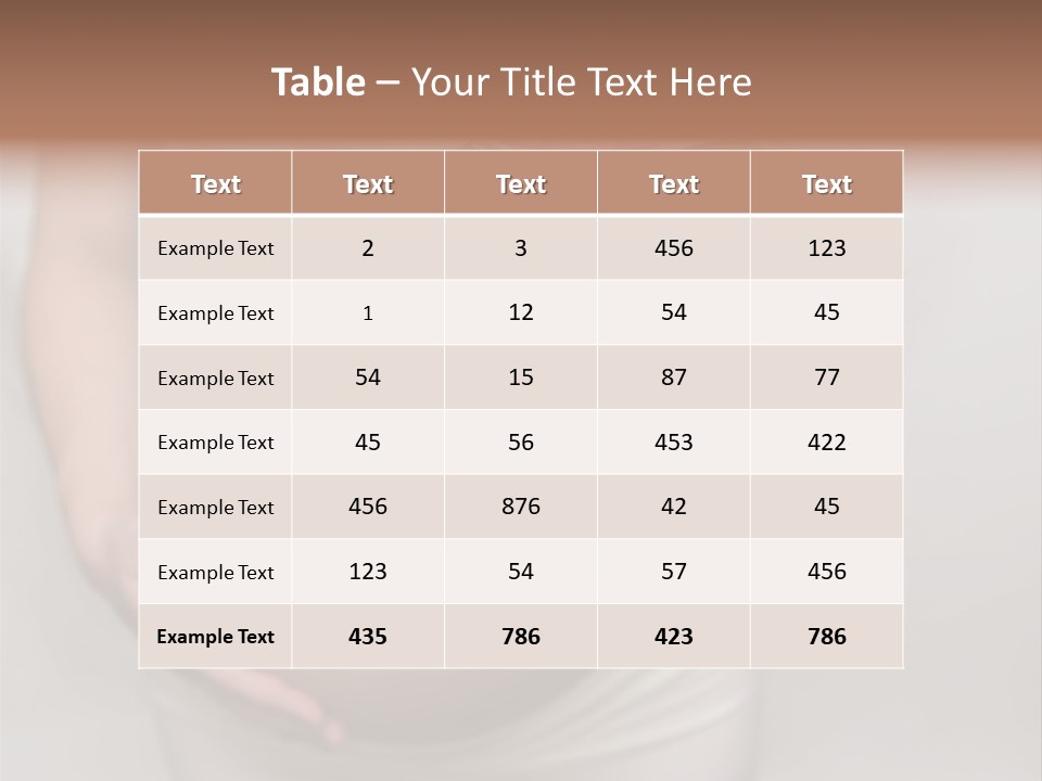 Pregnant Woman Holding Medicine. Nine Month. Third Trimester PowerPoint Template