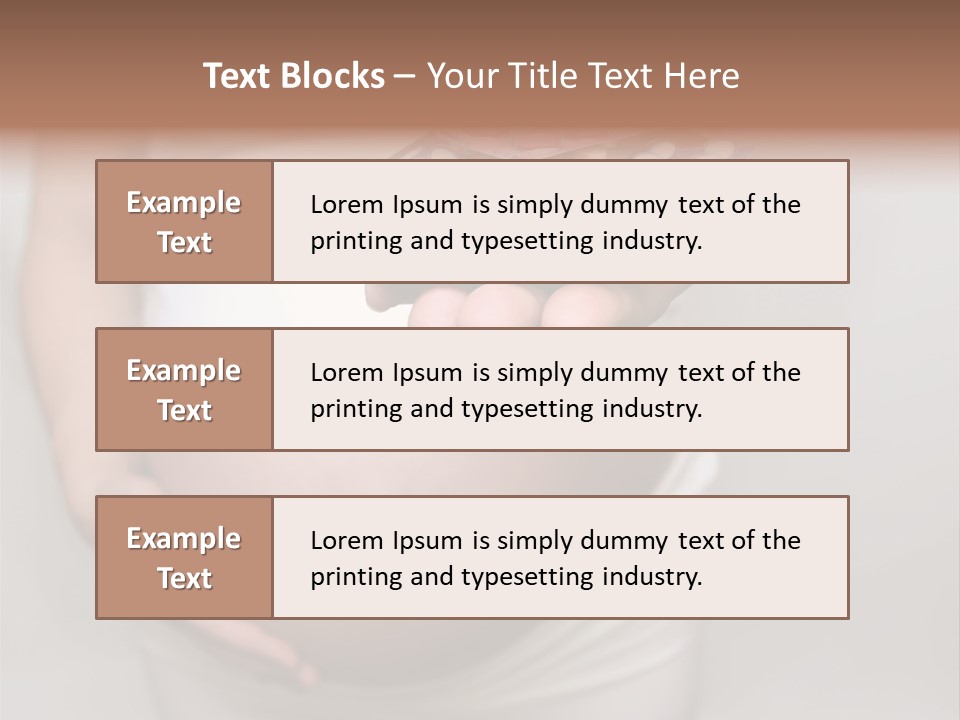 Pregnant Woman Holding Medicine. Nine Month. Third Trimester PowerPoint Template