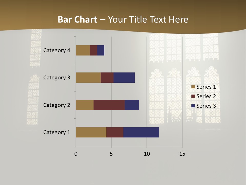 Inside Canterbury Cathedral PowerPoint Template