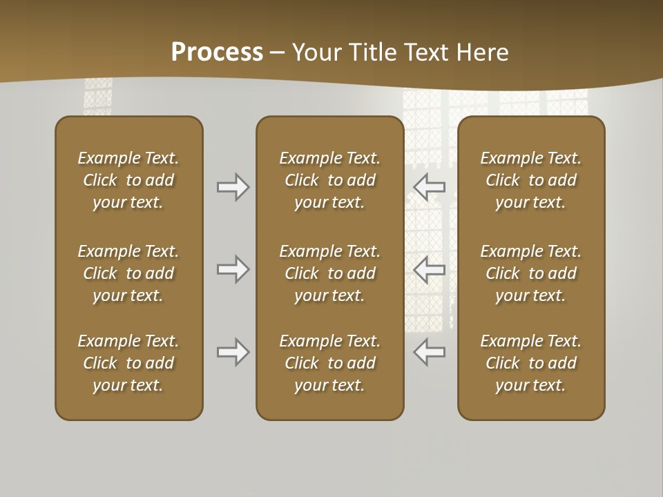 Inside Canterbury Cathedral PowerPoint Template