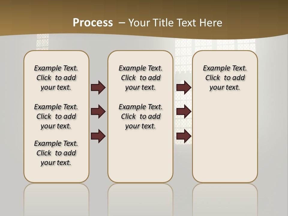 Inside Canterbury Cathedral PowerPoint Template