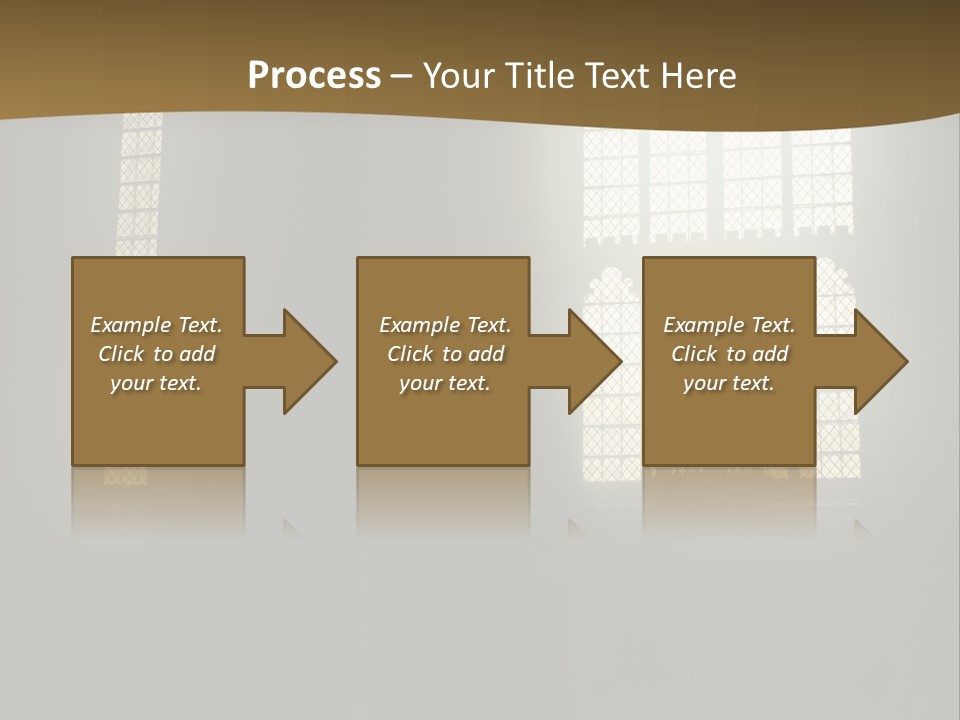 Inside Canterbury Cathedral PowerPoint Template