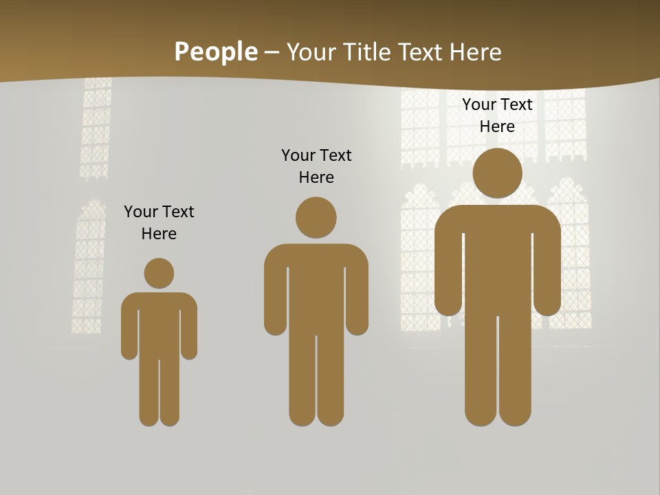 Inside Canterbury Cathedral PowerPoint Template
