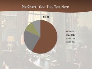 Office Of Government Worker PowerPoint Template