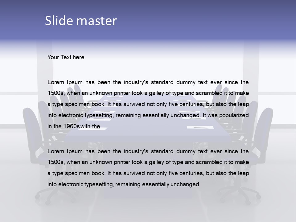 Conference Room PowerPoint Template