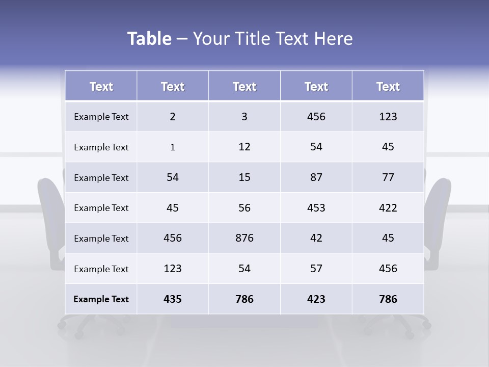 Conference Room PowerPoint Template