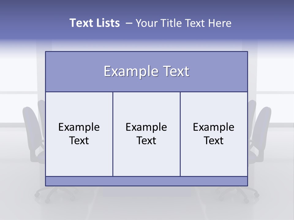 Conference Room PowerPoint Template
