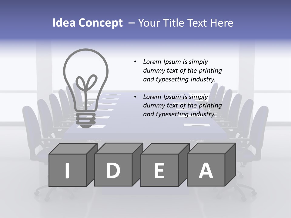 Conference Room PowerPoint Template