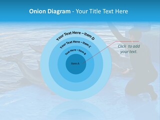 Dolphin Trainer Feeding Dolphins PowerPoint Template