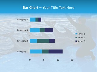 Dolphin Trainer Feeding Dolphins PowerPoint Template