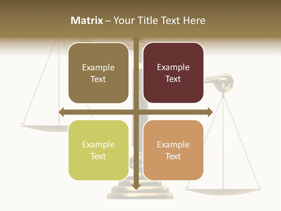 Libra/Scale PowerPoint Template