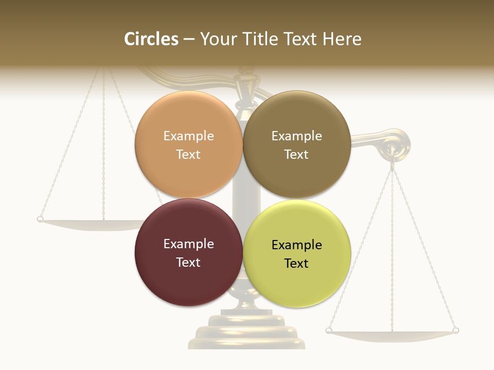 Libra/Scale PowerPoint Template