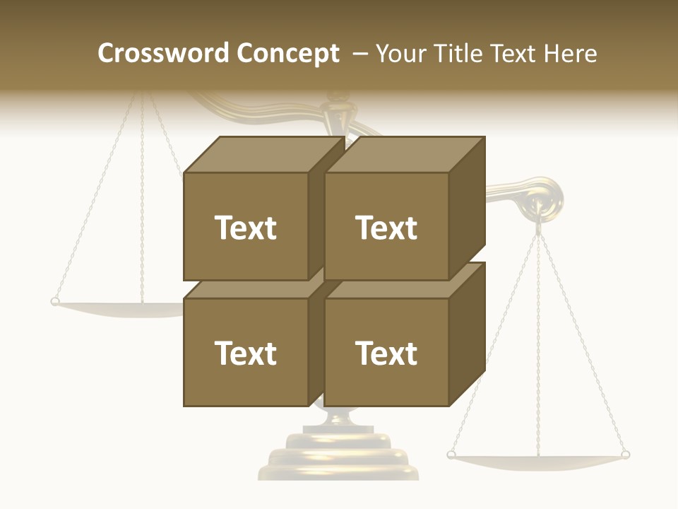 Libra/Scale PowerPoint Template