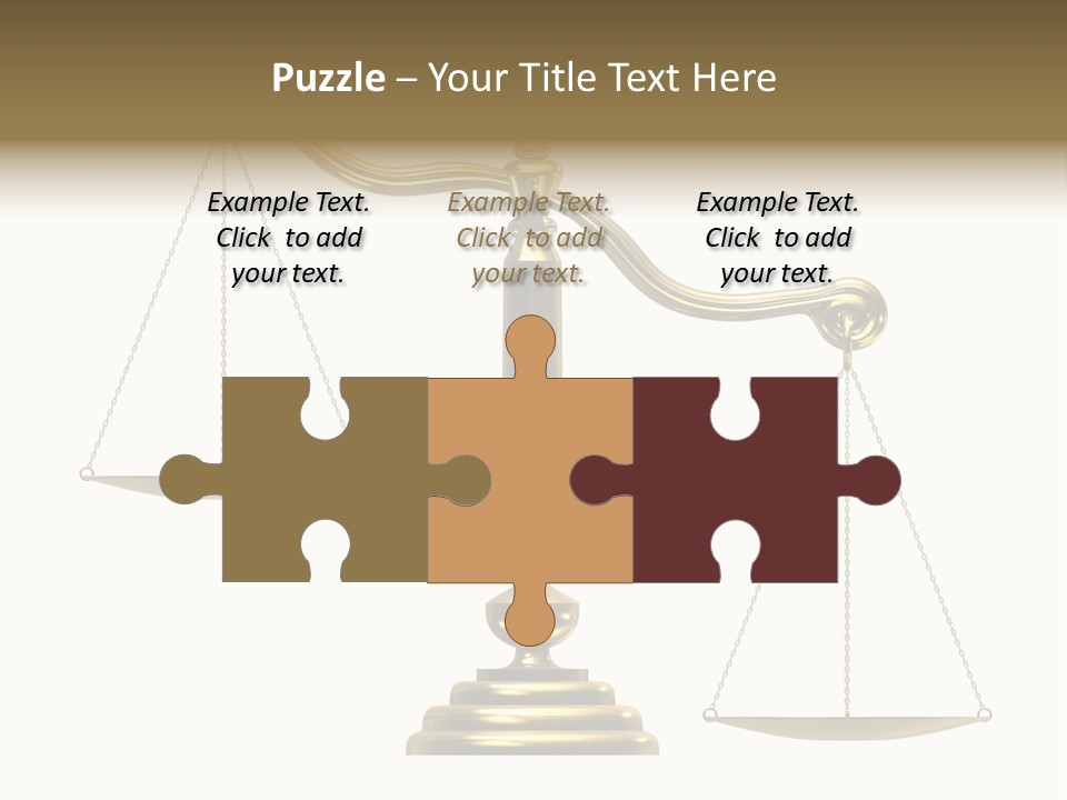 Libra/Scale PowerPoint Template