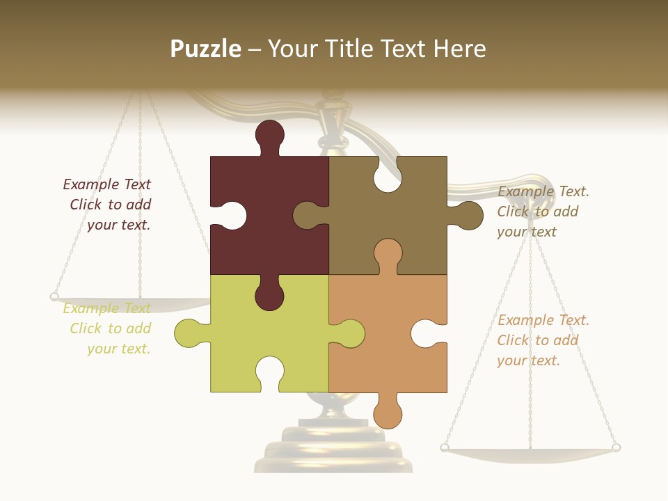 Libra/Scale PowerPoint Template