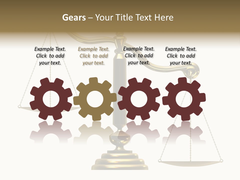 Libra/Scale PowerPoint Template