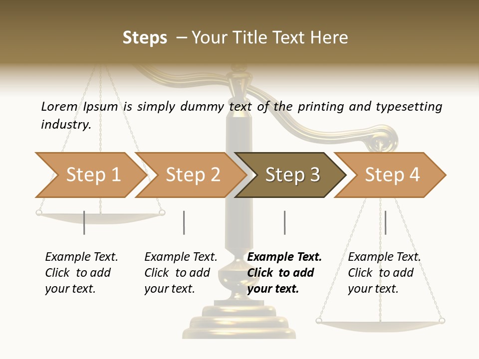 Libra/Scale PowerPoint Template