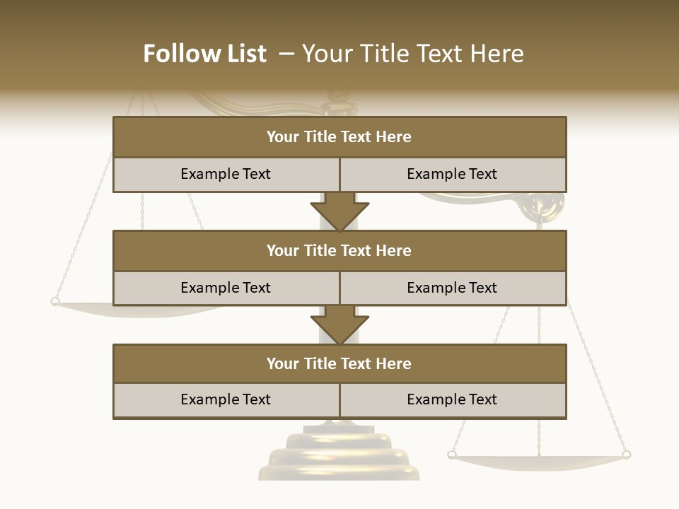 Libra/Scale PowerPoint Template