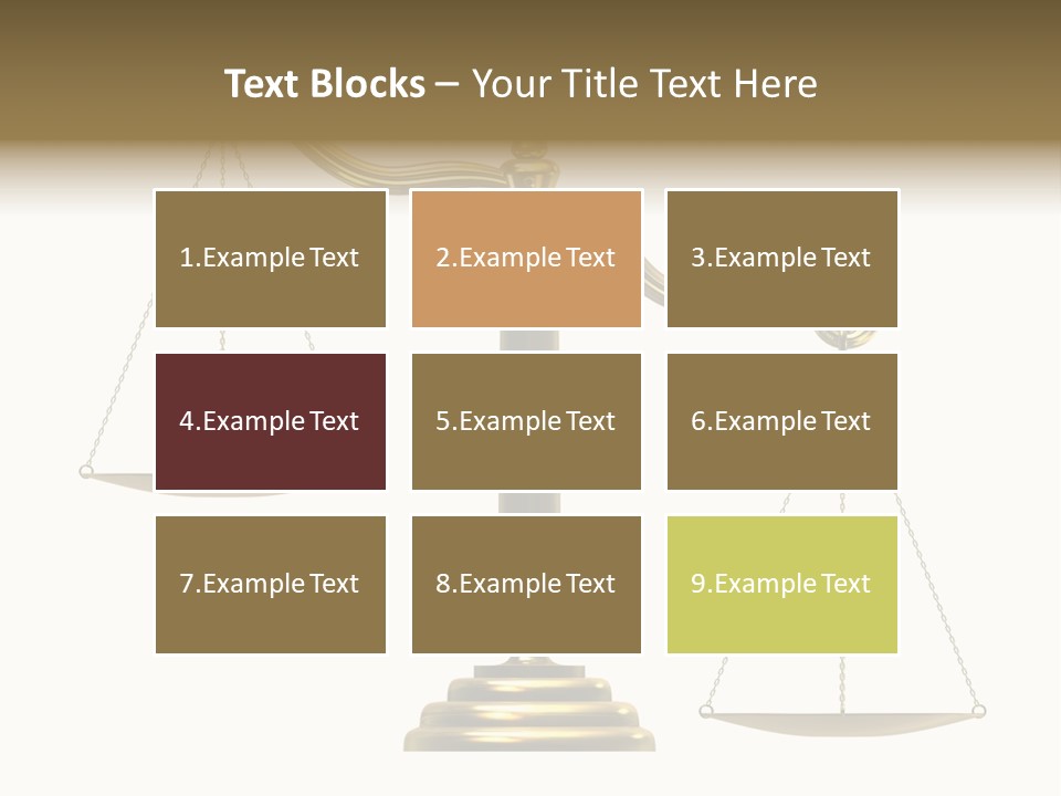 Libra/Scale PowerPoint Template