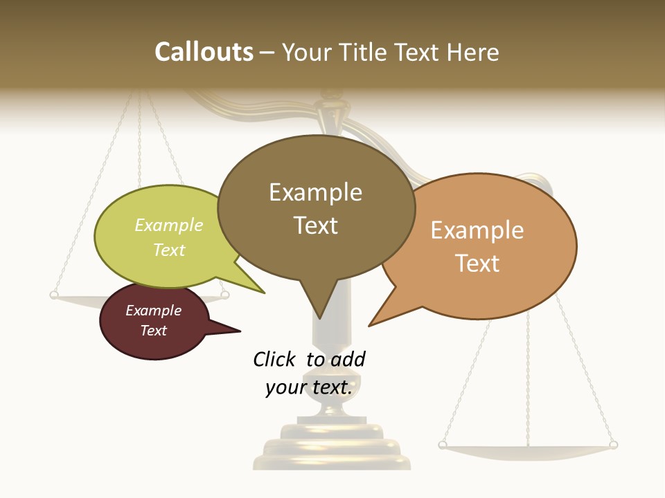 Libra/Scale PowerPoint Template
