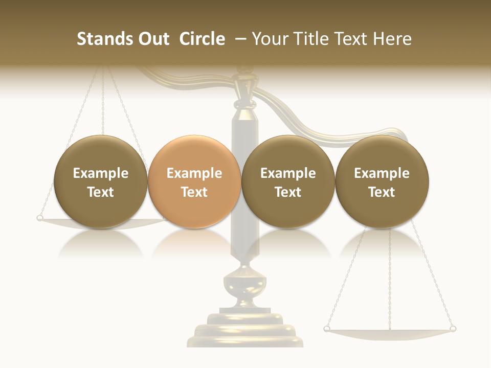 Libra/Scale PowerPoint Template