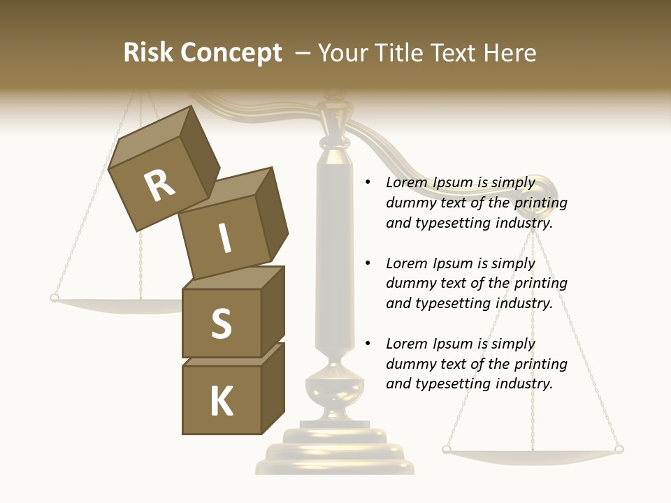 Libra/Scale PowerPoint Template