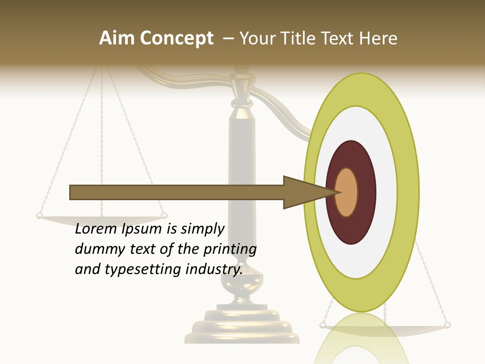 Libra/Scale PowerPoint Template