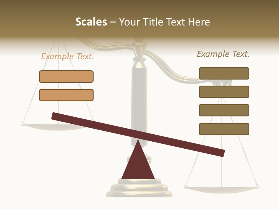 Libra/Scale PowerPoint Template