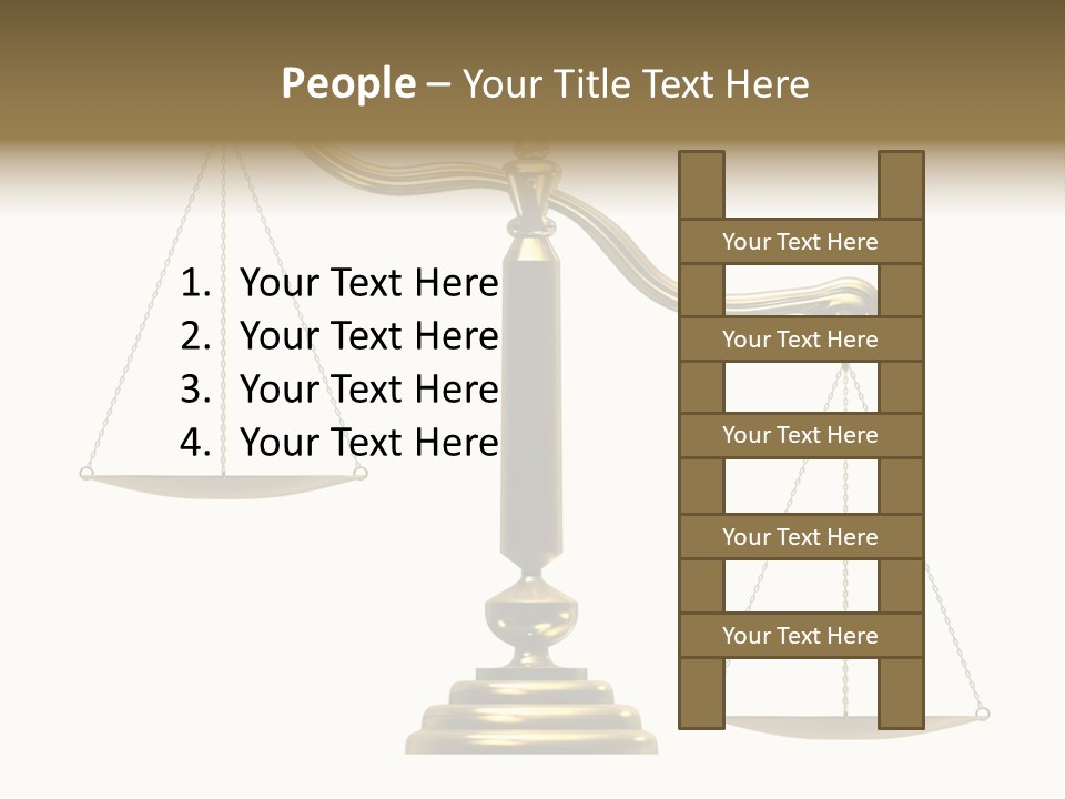 Libra/Scale PowerPoint Template