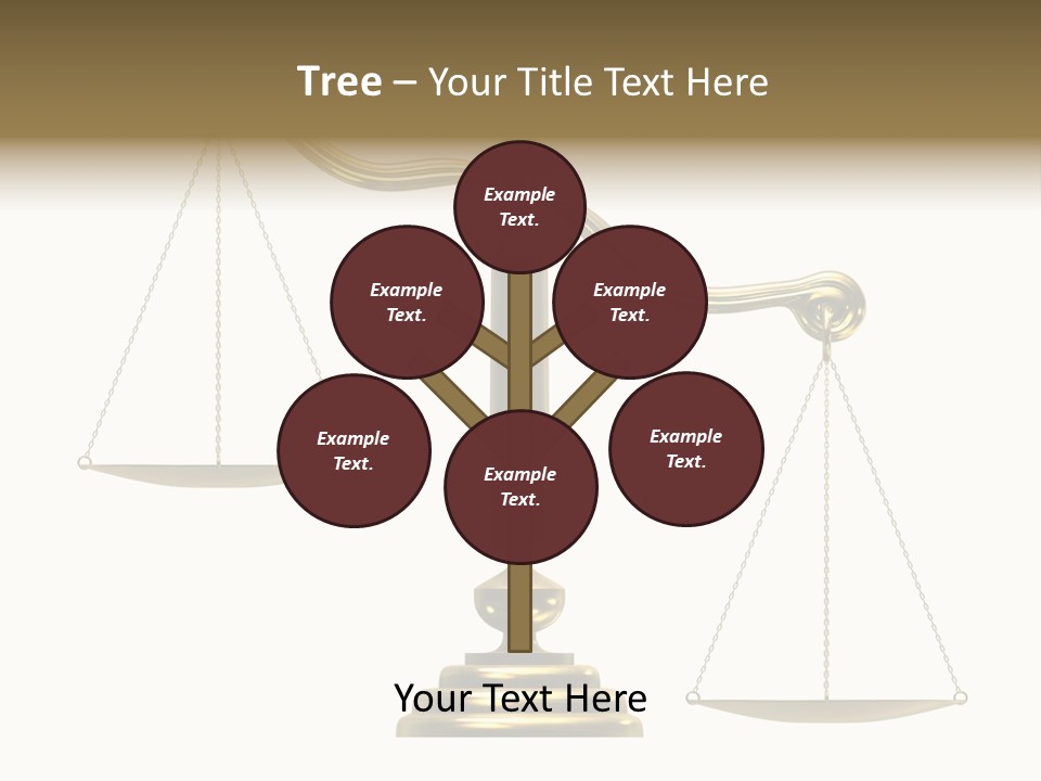 Libra/Scale PowerPoint Template