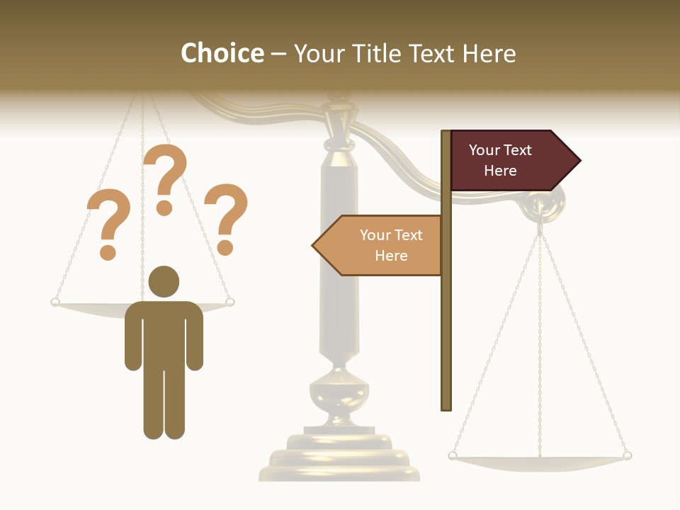 Libra/Scale PowerPoint Template